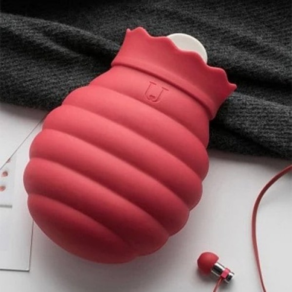         Portable Silicone Microwave Heating Hot Water Bag Winter Hand Warmer
        