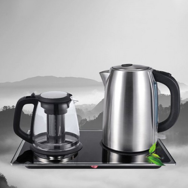         TK01 - 1809 - S Stainless Steel Electric Kettle 2pcs
        