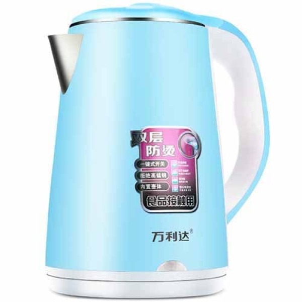         2.3L Double-layer Anti-scalding Stainless Steel Electric Kettle
        