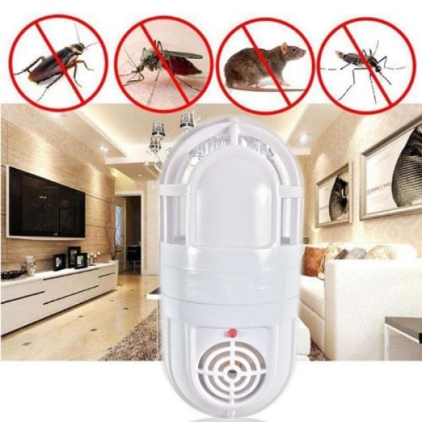         Atomic Ultrasonic Mosquito Pest Killer Lamp Insect Cockroach Repeller Zapper
        