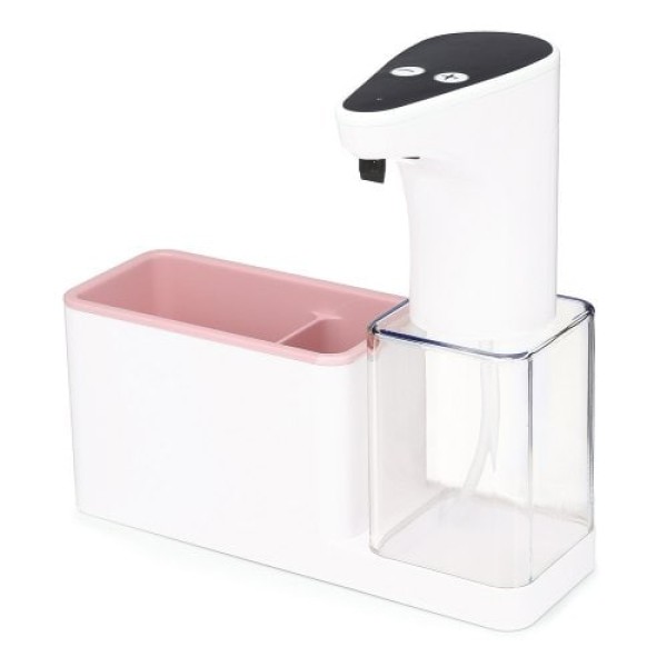         450ml Infrared Sensing Automatic Soap Dispenser with Storage Function
        